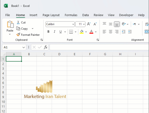 ایجاد لیست افقی در اکسل با تابع sequence